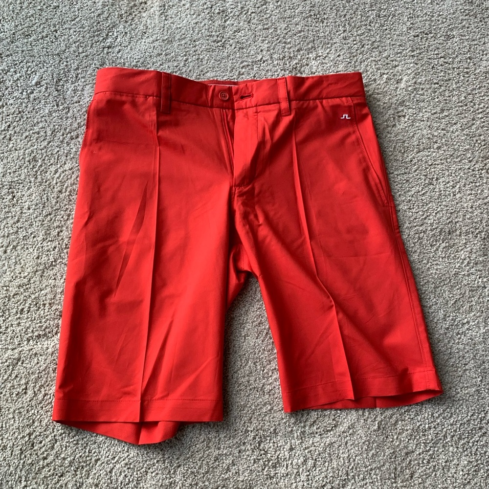 J. Lindenberg Lightweight Red Shorts